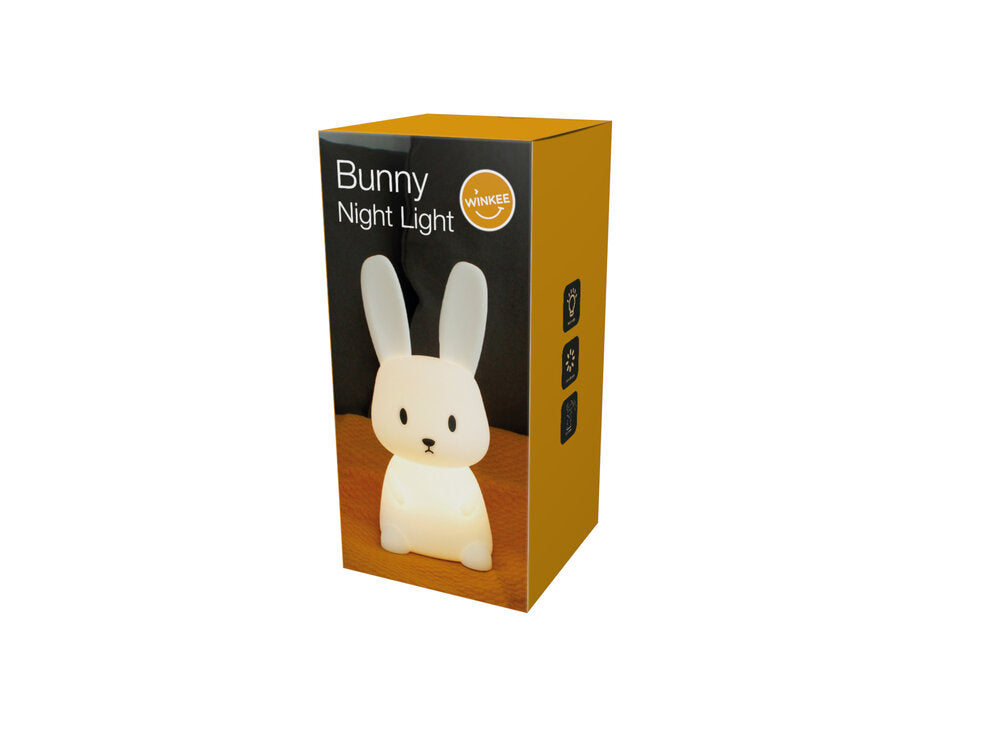 Nightlight Rabbit Bordlampe - hvid